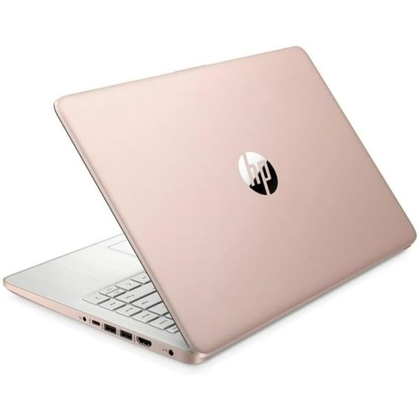 HP 14 inch Laptop, HD Touchscreen Display, Intel Celeron N4500, 4 GB RAM, 64 GB eMMC, Intel UHD Graphics, Windows 11 Home in S Mode,Pale Rose Gold ，14-dq3280nr