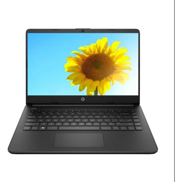 HP 14 inch Laptop, HD Touchscreen Display, Intel Celeron N4500, 4 GB RAM, 64 GB eMMC, Intel UHD Graphics, Windows 11 Home in S Mode, Black, 14DQ3210NR