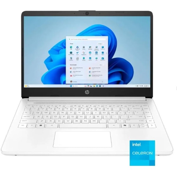 HP 14 inch Laptop, HD Touchscreen Display, Intel C...