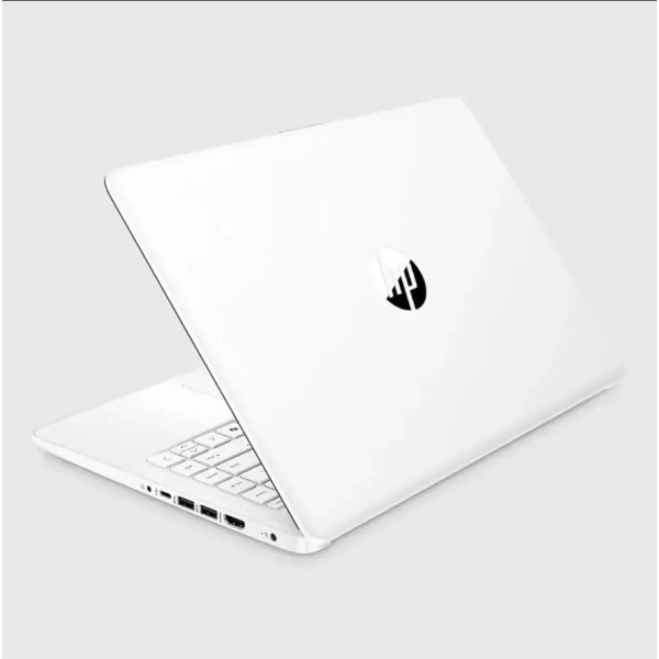 HP 14 inch Laptop, HD Touchscreen Display, Intel Celeron N4500, 4 GB RAM, 64 GB eMMC, Intel UHD Graphics, Windows 11 Home in S Mode, White, 14DQ3220NR